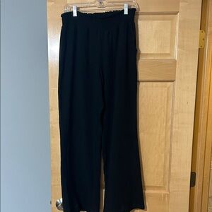 Evereve Black Wide Leg Pants